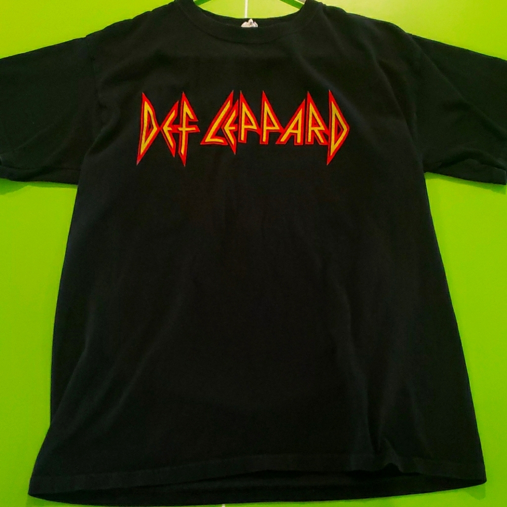 🔥 2007 Def Leppard tour band tee